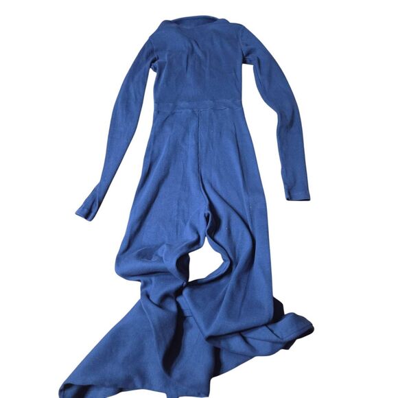 Peachy Den  June Jumpsuit In Blue Sz Small - Picture 2 of 4